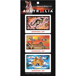 Magnet Hangsell Aboriginal 3 Pcs