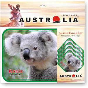 Place Mats - Koala Up Close-8 Pcs Set